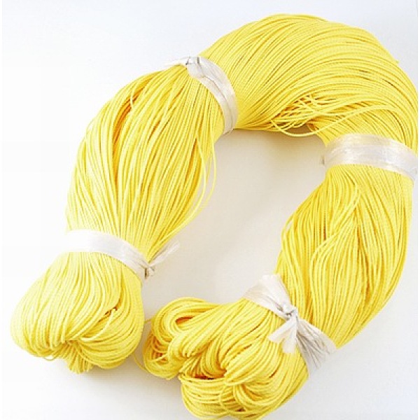 PandaHall Round Waxed Polyester Cord, Taiwan Waxed Cord, Twisted Cord, Yellow, 1mm, about 415.57 yards(380m)/bundle Waxed Polyester Cord...
PandaHall Round Waxed Polyester Cord, Taiwan Waxed Cord, Twisted Cord, Yellow, 1mm, about 415.57 yards(380m)/bundle Waxed Polyester Cord...