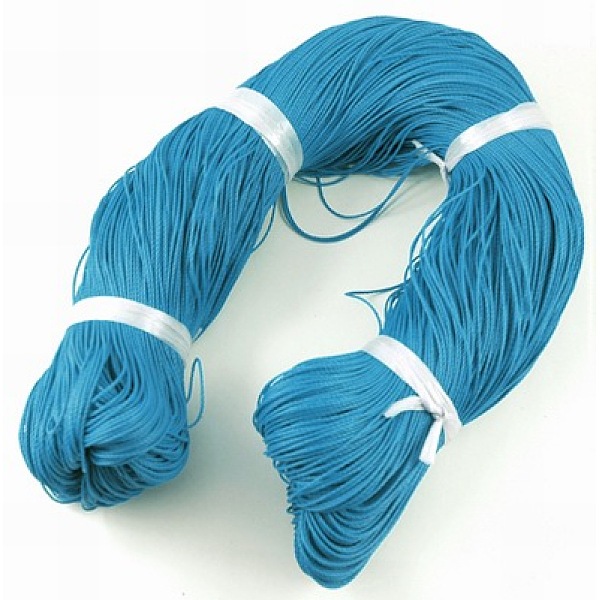 PandaHall Round Waxed Polyester Cord, Taiwan Waxed Cord, Twisted Cord, Dodger Blue, 1mm, about 415.57 yards(380m)/bundle Waxed Polyester...
PandaHall Round Waxed Polyester Cord, Taiwan Waxed Cord, Twisted Cord, Dodger Blue, 1mm, about 415.57 yards(380m)/bundle Waxed Polyester...