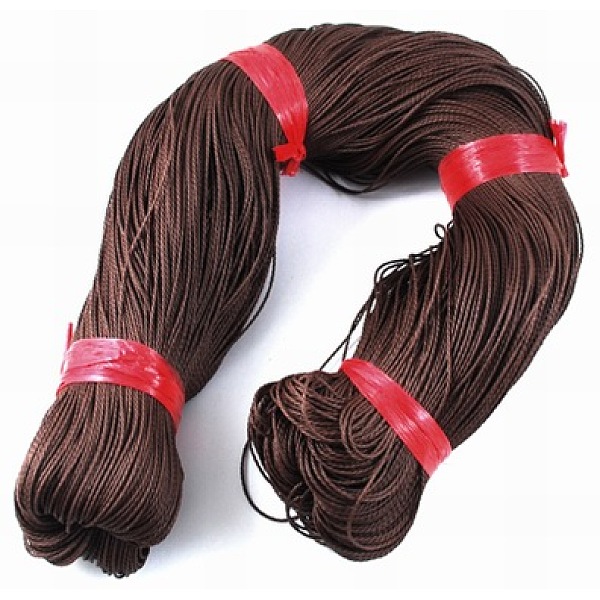 PandaHall Round Waxed Polyester Cord, Taiwan Waxed Cord, Twisted Cord, Saddle Brown, 1mm, about 415.57 yards(380m)/bundle Waxed Polyester...
PandaHall Round Waxed Polyester Cord, Taiwan Waxed Cord, Twisted Cord, Saddle Brown, 1mm, about 415.57 yards(380m)/bundle Waxed Polyester...