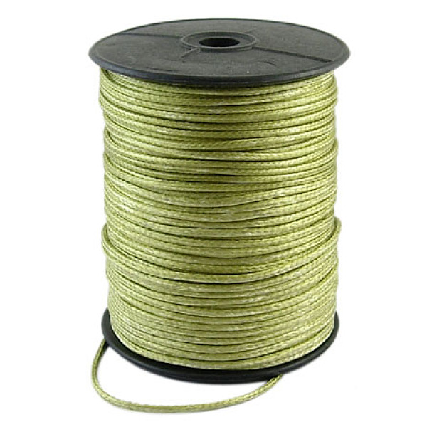 PandaHall Korean Waxed Polyester Cord, Dark Khaki, 2~3mm, about 93yards/roll Waxed Polyester Cord Round Yellow
PandaHall Korean Waxed Polyester Cord, Dark Khaki, 2~3mm, about 93yards/roll Waxed Polyester Cord Round Yellow