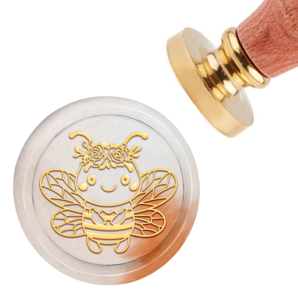 PandaHall CRASPIRE Wax Seal Stamp Bee Sealing Wax Stamps 30mm Removable Brass Head Sealing Stamp with Wooden Handle for Invitations Birthday...
PandaHall CRASPIRE Wax Seal Stamp Bee Sealing Wax Stamps 30mm Removable Brass Head Sealing Stamp with Wooden Handle for Invitations Birthday...