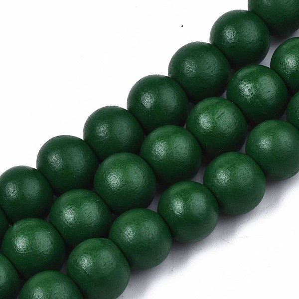 PandaHall Painted Natural Wood Beads Strands, Round, Dark Green, 10x8~9mm, Hole: 2~3mm, about 41~42pcs/strand, 13.98 inch~14.61 inch...
PandaHall Painted Natural Wood Beads Strands, Round, Dark Green, 10x8~9mm, Hole: 2~3mm, about 41~42pcs/strand, 13.98 inch~14.61 inch...