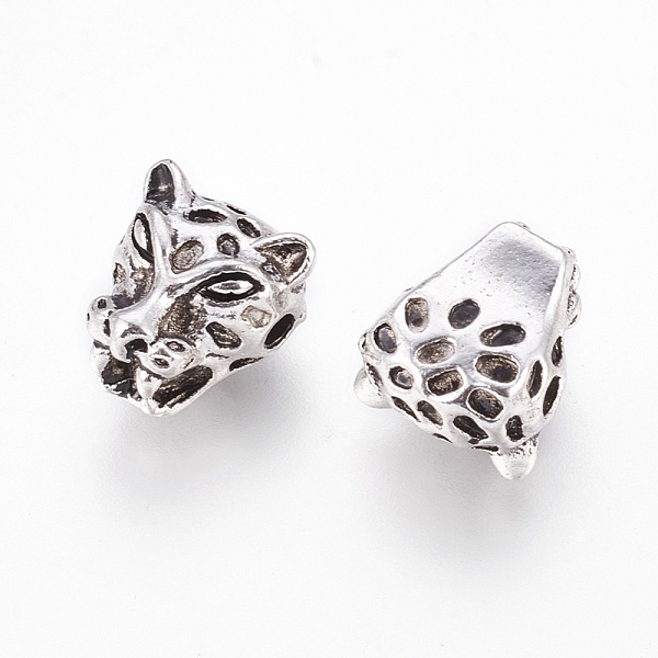 PandaHall Tibetan Style Alloy Beads, Leopard, Antique Silver, 12x10.5x7mm, Hole: 1.8mm Alloy Leopard
PandaHall Tibetan Style Alloy Beads, Leopard, Antique Silver, 12x10.5x7mm, Hole: 1.8mm Alloy Leopard