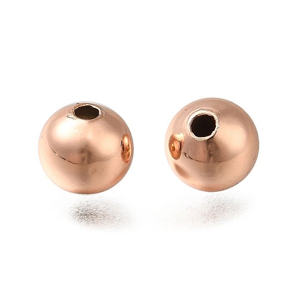 PandaHall Rack Plating Brass Beads, Long-Lasting Plated, Lead Free & Cadmium Free, Round, Rose Gold, 6x5.5mm, Hole: 1.4mm Brass Round
PandaHall Rack Plating Brass Beads, Long-Lasting Plated, Lead Free & Cadmium Free, Round, Rose Gold, 6x5.5mm, Hole: 1.4mm Brass Round