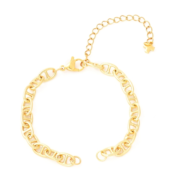PandaHall Bracelet Makings, with Brass Mariner Link Chains, 304 Stainless Steel Lobster Claw Clasps & Open Jump Rings, Real 18K Gold Plated...
PandaHall Bracelet Makings, with Brass Mariner Link Chains, 304 Stainless Steel Lobster Claw Clasps & Open Jump Rings, Real 18K Gold Plated...
