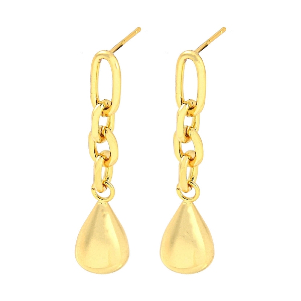 PandaHall Rack Plating Brass Teardrop Dangle Stud Earrings, Long-Lasting Plated, Cadmium Free & Lead Free, Real 18K Gold Plated, 42x10mm...
PandaHall Rack Plating Brass Teardrop Dangle Stud Earrings, Long-Lasting Plated, Cadmium Free & Lead Free, Real 18K Gold Plated, 42x10mm...