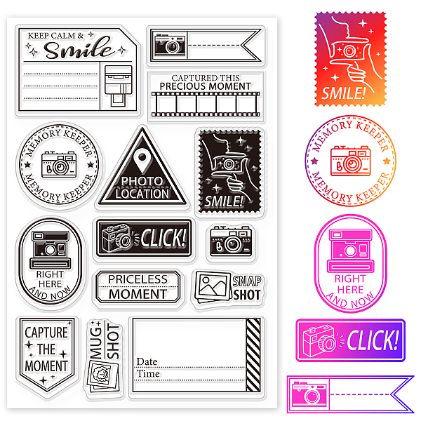 PandaHall Custom PVC Plastic Clear Stamps, for DIY Scrapbooking, Photo Album Decorative, Cards Making, Label Pattern, 160x110x3mm Plastic...
PandaHall Custom PVC Plastic Clear Stamps, for DIY Scrapbooking, Photo Album Decorative, Cards Making, Label Pattern, 160x110x3mm Plastic...