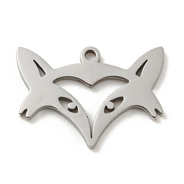 PandaHall 201 Stainless Steel Pendants, Laser Cut, Fox, Stainless Steel Color, 12.5x17x1mm, Hole: 1.2mm 201 Stainless Steel Fox
PandaHall 201 Stainless Steel Pendants, Laser Cut, Fox, Stainless Steel Color, 12.5x17x1mm, Hole: 1.2mm 201 Stainless Steel Fox
