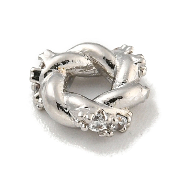 PandaHall Rack Plating Brass Cubic Zirconia Beads, Long-Lasting Plated, Lead Free & Cadmium Free, Platinum, 6x6.5x2~2.5mm, Hole: 2mm..., Clear
PandaHall Rack Plating Brass Cubic Zirconia Beads, Long-Lasting Plated, Lead Free & Cadmium Free, Platinum, 6x6.5x2~2.5mm, Hole: 2mm..., Clear