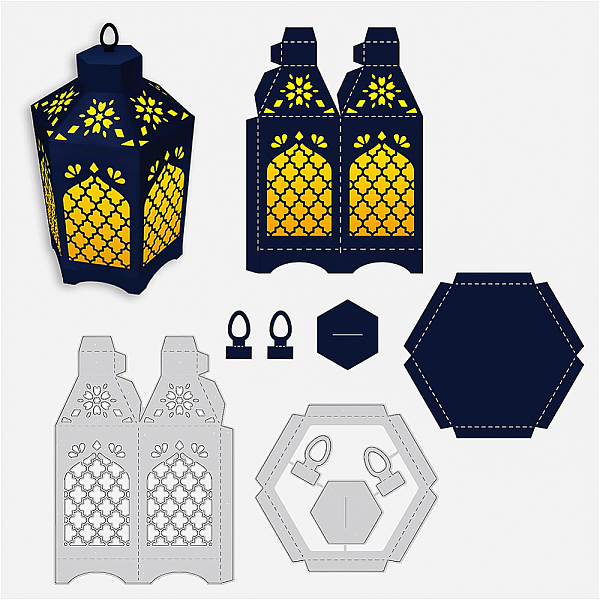 PandaHall BENECREAT 2PCS Lantern Pattern Metal Dies, Matte Platinum Cutting Stencils with Hollow Flower Pattern for DIY Scrapbooking, Photo...
PandaHall BENECREAT 2PCS Lantern Pattern Metal Dies, Matte Platinum Cutting Stencils with Hollow Flower Pattern for DIY Scrapbooking, Photo...