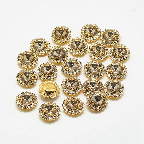 PandaHall Sew on Rhinestone, Multi-strand Links, Glass Rhinestones, with Brass Findings, Garments Accessories, Cone, Golden, Dark Khaki..., Yellow
PandaHall Sew on Rhinestone, Multi-strand Links, Glass Rhinestones, with Brass Findings, Garments Accessories, Cone, Golden, Dark Khaki..., Yellow