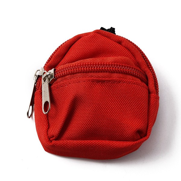 PandaHall Mini Cloth Doll Backpack, with Zipper, for Doll Girls Accessory Bag, Red, 75~80x80x7~8mm Cloth Bag Red
PandaHall Mini Cloth Doll Backpack, with Zipper, for Doll Girls Accessory Bag, Red, 75~80x80x7~8mm Cloth Bag Red