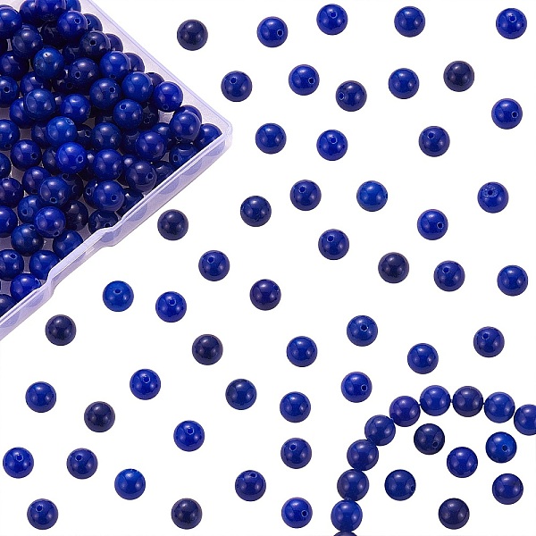 PandaHall DIY Jewelry Bracelet Making Kits, 3 Strands 8mm Dyed Round Natural White Jade Beads and Flat Elastic Thread, Medium Blue, 8mm...
PandaHall DIY Jewelry Bracelet Making Kits, 3 Strands 8mm Dyed Round Natural White Jade Beads and Flat Elastic Thread, Medium Blue, 8mm...