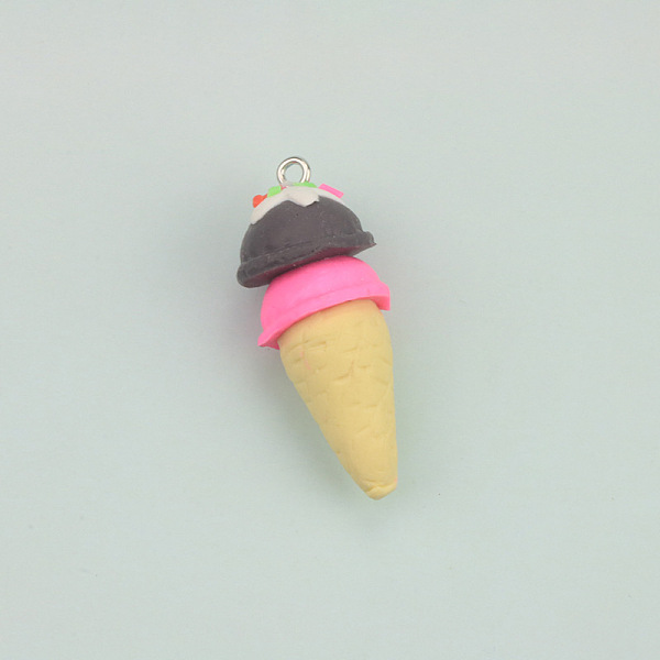 PandaHall Handmade Polymer Clay Pendants, with Platinum Plated Iron Screw Eye Pin Peg Bails, Ice Cream, Black, 39.3x15.9mm, Hole: 2mm...
PandaHall Handmade Polymer Clay Pendants, with Platinum Plated Iron Screw Eye Pin Peg Bails, Ice Cream, Black, 39.3x15.9mm, Hole: 2mm...