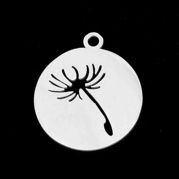 PandaHall 201 Stainless Steel Pendants, Laser Cut, Flat Round with Flower, Stainless Steel Color, 19x16x1mm, Hole: 1.5mm 201 Stainless Steel...
PandaHall 201 Stainless Steel Pendants, Laser Cut, Flat Round with Flower, Stainless Steel Color, 19x16x1mm, Hole: 1.5mm 201 Stainless Steel...