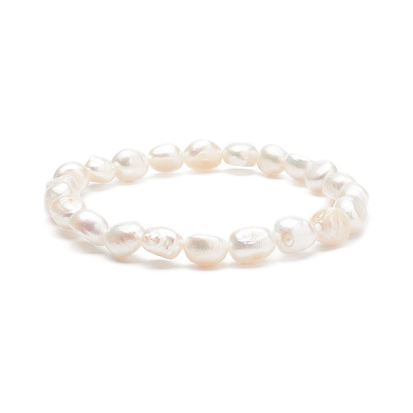 PandaHall Natural Pearl Beaded Stretch Bracelet for Women, Floral White, Inner Diameter: 2-3/8 inch(5.9cm) Pearl
PandaHall Natural Pearl Beaded Stretch Bracelet for Women, Floral White, Inner Diameter: 2-3/8 inch(5.9cm) Pearl