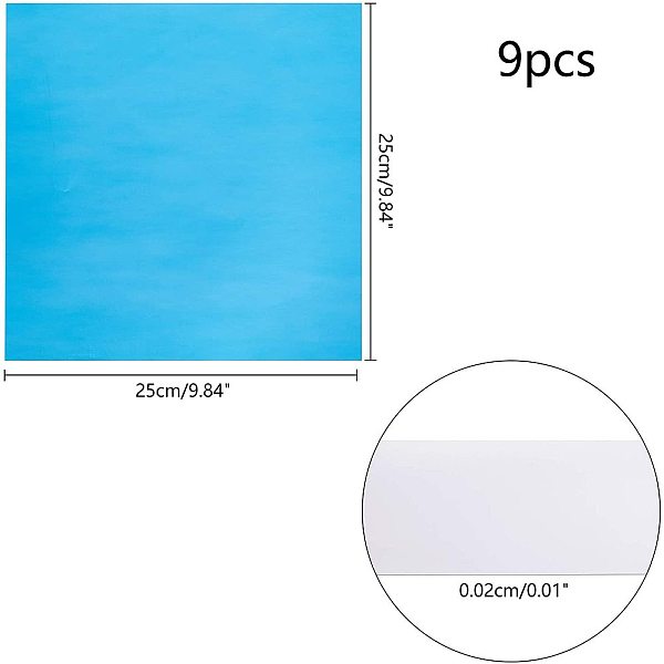 PandaHall PET Plastic Mirror Wall Stickers, with Adhesive Back, for Home Living Room Bedroom Decoration, Square, Blue, 25x25x0.02cm...
PandaHall PET Plastic Mirror Wall Stickers, with Adhesive Back, for Home Living Room Bedroom Decoration, Square, Blue, 25x25x0.02cm...