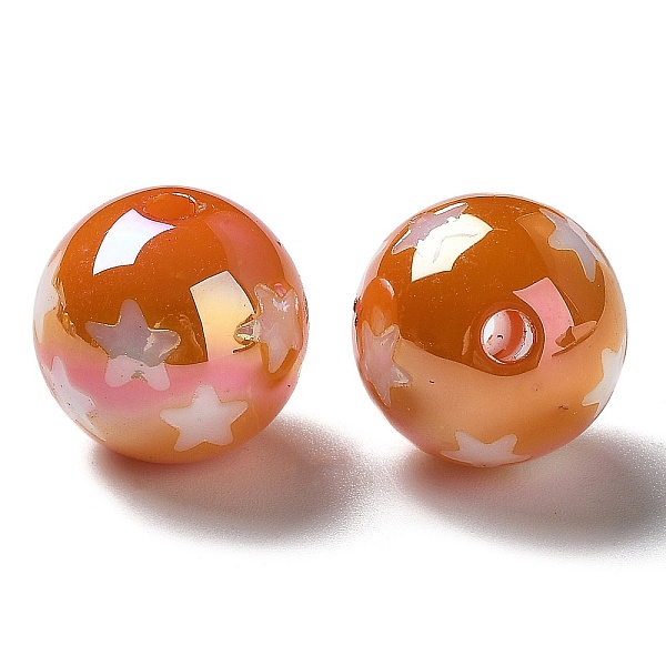 PandaHall UV Plating Opaque Acrylic Beads, Iridescent, Round, Mixed Color, 16mm, Hole: 2.8mm Acrylic Round Multicolor
PandaHall UV Plating Opaque Acrylic Beads, Iridescent, Round, Mixed Color, 16mm, Hole: 2.8mm Acrylic Round Multicolor