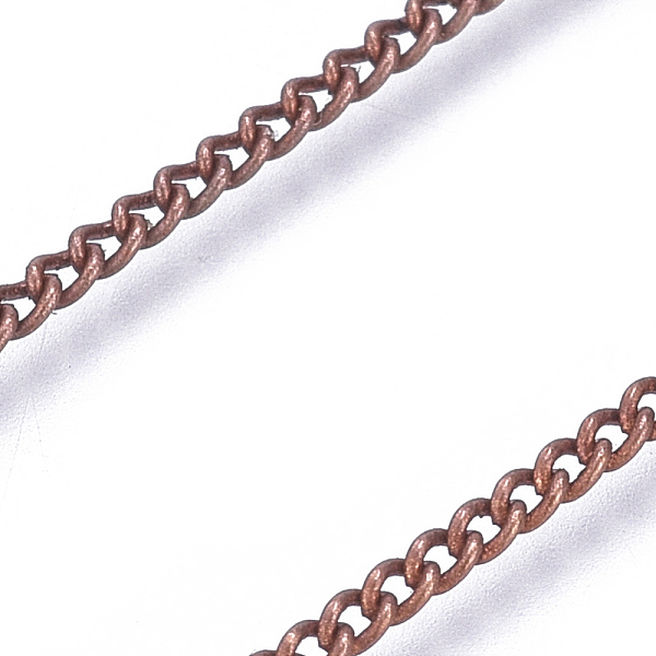 PandaHall Brass Twisted Chains, Curb Chains, Unwelded, with Spool, Oval, Lead Free & Nickel Free & Cadmium Free, Red Copper, 1.8x1x0.36mm...
PandaHall Brass Twisted Chains, Curb Chains, Unwelded, with Spool, Oval, Lead Free & Nickel Free & Cadmium Free, Red Copper, 1.8x1x0.36mm...