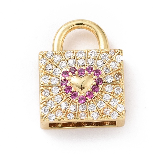 PandaHall Rack Plating Brass Micro Pave Cubic Zirconia Pendants, Cadmium Free & Lead Free, Long-Lasting Plated, Lock with Heart, Real 18K...
PandaHall Rack Plating Brass Micro Pave Cubic Zirconia Pendants, Cadmium Free & Lead Free, Long-Lasting Plated, Lock with Heart, Real 18K...