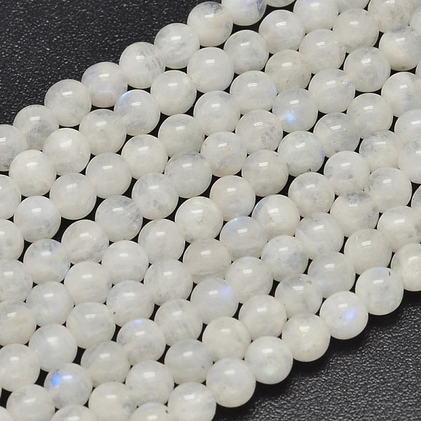 PandaHall Natural Rainbow Moonstone Beads Strands, Round, 5.5~6mm, Hole: 1mm, about 67pcs/strand, 15.7 inch(40cm) Rainbow Moonstone Round
PandaHall Natural Rainbow Moonstone Beads Strands, Round, 5.5~6mm, Hole: 1mm, about 67pcs/strand, 15.7 inch(40cm) Rainbow Moonstone Round