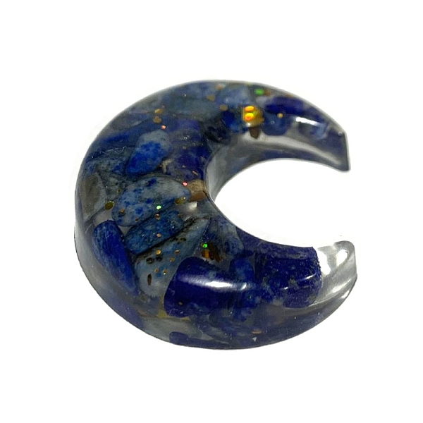 PandaHall Resin Moon Display Decoration, with Natural Lapis Lazuli Chips inside Statues for Home Office Decorations, 40x35x5mm Lapis Lazuli...
PandaHall Resin Moon Display Decoration, with Natural Lapis Lazuli Chips inside Statues for Home Office Decorations, 40x35x5mm Lapis Lazuli...