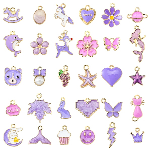 PandaHall 30Pcs 30 Style Alloy Enamel Pendant, Whale Tail Shape & Crown & Bowknot & Maple Leaf, Light Gold, Mixed Color, 10.5~21x7~22x1~4mm..., Multicolor
PandaHall 30Pcs 30 Style Alloy Enamel Pendant, Whale Tail Shape & Crown & Bowknot & Maple Leaf, Light Gold, Mixed Color, 10.5~21x7~22x1~4mm..., Multicolor
