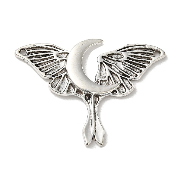 PandaHall Tibetan Style Alloy Pendants, Butterfly with Moon Charm, Antique Silver, 28.5x38.5x2.5mm, Hole: 1.5mm Alloy Butterfly
PandaHall Tibetan Style Alloy Pendants, Butterfly with Moon Charm, Antique Silver, 28.5x38.5x2.5mm, Hole: 1.5mm Alloy Butterfly