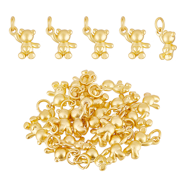 PandaHall CHGCRAFT 20Pcs Golden Bear Charms Bear Pendent Alloy Charms with Jump Rings for DIY Jewelry Making Finding Kit, 0.53x0.53x0.2inch...
PandaHall CHGCRAFT 20Pcs Golden Bear Charms Bear Pendent Alloy Charms with Jump Rings for DIY Jewelry Making Finding Kit, 0.53x0.53x0.2inch...
