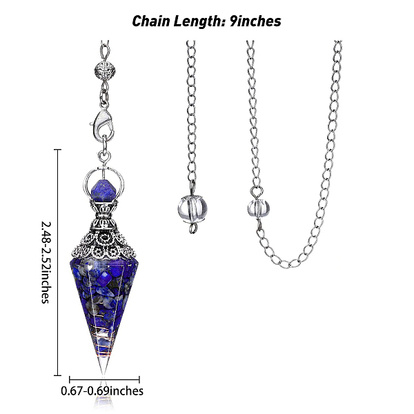 PandaHall SUNNYCLUE 1 Pc Antique Silver Brass Cross Chain Bracelet Makings, Lobster Claw Clasps, with Natural Lapis Lazuli Pendants and...
PandaHall SUNNYCLUE 1 Pc Antique Silver Brass Cross Chain Bracelet Makings, Lobster Claw Clasps, with Natural Lapis Lazuli Pendants and...