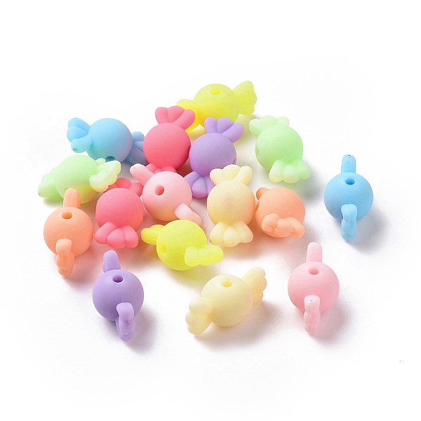 PandaHall Rubberized Style Acrylic Beads, Candy, Mixed Color, 11x21x11.5mm, Hole: 2mm, 423pcs/500g Acrylic Candy Multicolor
PandaHall Rubberized Style Acrylic Beads, Candy, Mixed Color, 11x21x11.5mm, Hole: 2mm, 423pcs/500g Acrylic Candy Multicolor