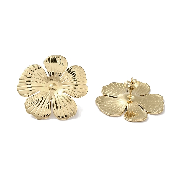 PandaHall 304 Stainless Steel Stud Earrings for Women, Flower, Real 18K Gold Plated, 29mm 304 Stainless Steel Flower
PandaHall 304 Stainless Steel Stud Earrings for Women, Flower, Real 18K Gold Plated, 29mm 304 Stainless Steel Flower