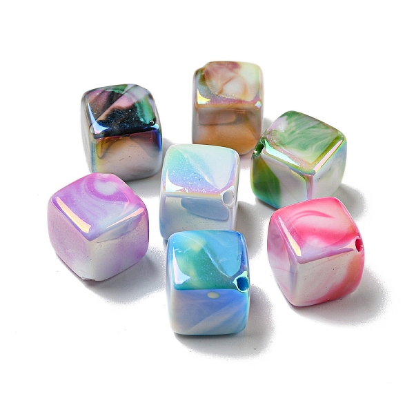 PandaHall UV Plating Acrylic Bead, Cube, Mixed Color, 13x13x13mm, Hole: 1.8mm Acrylic Cube Multicolor
PandaHall UV Plating Acrylic Bead, Cube, Mixed Color, 13x13x13mm, Hole: 1.8mm Acrylic Cube Multicolor