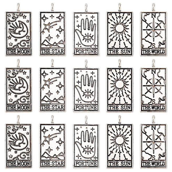 PandaHall SUNNYCLUE 1 Box 30Pcs 5 Style Tarot Charm Evil Eyes Moon Star Charm Retangle Ouijas Hamsa Hand Mysterious Magic Charm for...
PandaHall SUNNYCLUE 1 Box 30Pcs 5 Style Tarot Charm Evil Eyes Moon Star Charm Retangle Ouijas Hamsa Hand Mysterious Magic Charm for...