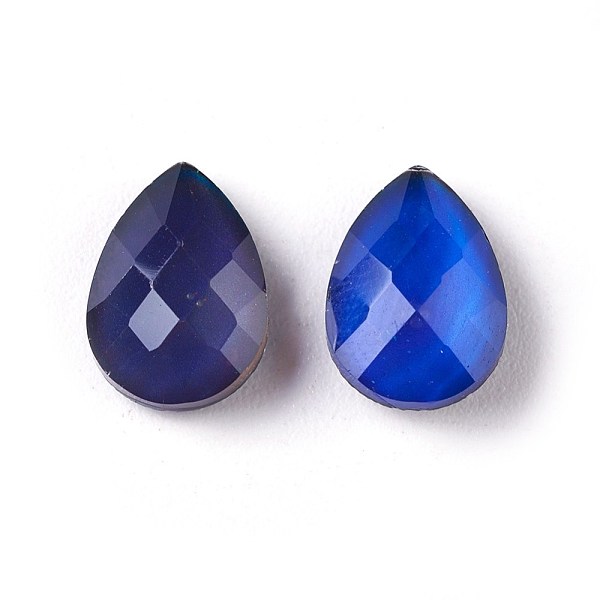 PandaHall Faceted Glass Cabochons, Changing Color Mood Cabochons, teardrop, Colorful, 10x7x4.6mm Glass Teardrop
PandaHall Faceted Glass Cabochons, Changing Color Mood Cabochons, teardrop, Colorful, 10x7x4.6mm Glass Teardrop