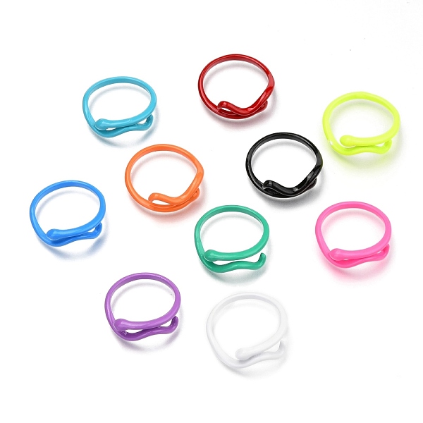 PandaHall Spray Painted Brass Cuff Rings, Open Rings, Snake, Mixed Color, US Size 7 1/4(17.5mm) Brass Multicolor
PandaHall Spray Painted Brass Cuff Rings, Open Rings, Snake, Mixed Color, US Size 7 1/4(17.5mm) Brass Multicolor