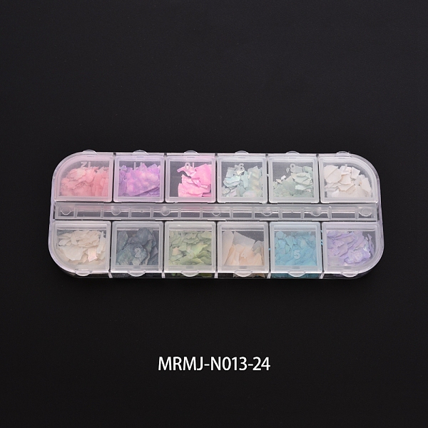 PandaHall Shell Chips, for False Acrylic & UV Gel Nail, Dyed, Nail Flakies Decoration, Mixed Color, 0.1~20x0.1~14x0.1~1mm, Box: 13x5.4x1.1cm..., Multicolor
PandaHall Shell Chips, for False Acrylic & UV Gel Nail, Dyed, Nail Flakies Decoration, Mixed Color, 0.1~20x0.1~14x0.1~1mm, Box: 13x5.4x1.1cm..., Multicolor