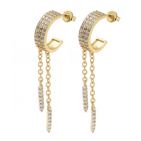 PandaHall Brass Micro Pave Clear Cubic Zirconia Stud Earrings, Tassel Earrings for Women, Long-Lasting Plated, Lead Free & Cadmium Free...
PandaHall Brass Micro Pave Clear Cubic Zirconia Stud Earrings, Tassel Earrings for Women, Long-Lasting Plated, Lead Free & Cadmium Free...