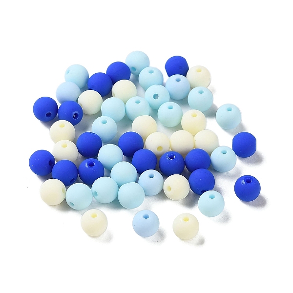 PandaHall Rubberized Style Imitated Silicone Acrylic Beads, Round, Blue, 8x7.5mm, Hole: 1.6mm, about 1923pcs/500g Acrylic Round Blue
PandaHall Rubberized Style Imitated Silicone Acrylic Beads, Round, Blue, 8x7.5mm, Hole: 1.6mm, about 1923pcs/500g Acrylic Round Blue