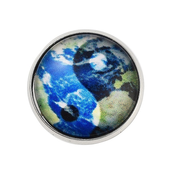 PandaHall Round Glass Brooches, Platinum Plated Zinc Alloy Pins, for Backpack, Yin-yang, 18x5.5mm Glass Yin-yang
PandaHall Round Glass Brooches, Platinum Plated Zinc Alloy Pins, for Backpack, Yin-yang, 18x5.5mm Glass Yin-yang