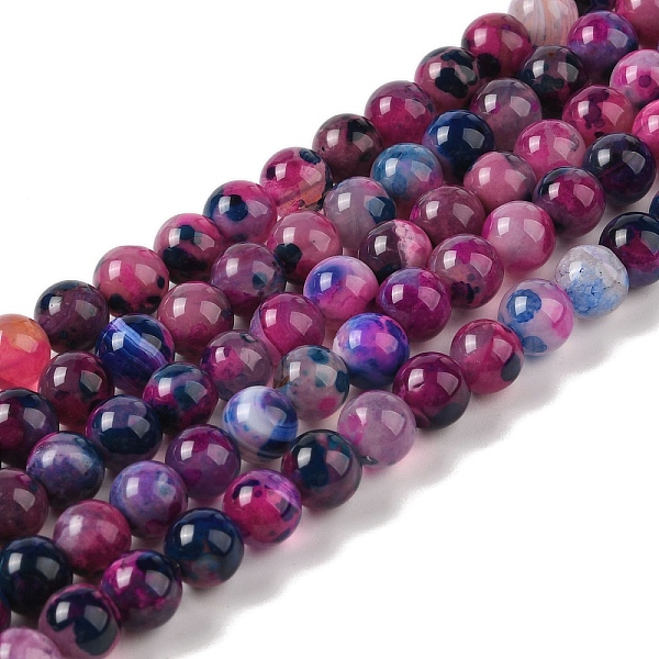 PandaHall Natural Agate Bead Strands, Dyed & Heated, Round, Purple, 8mm, Hole: 0.7mm, about 44pcs/strand, 14.17 inch(36cm) Natural Agate...
PandaHall Natural Agate Bead Strands, Dyed & Heated, Round, Purple, 8mm, Hole: 0.7mm, about 44pcs/strand, 14.17 inch(36cm) Natural Agate...