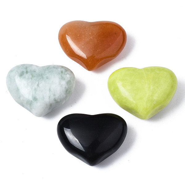 PandaHall Natural Mixed Stone Heart Palm Stone, Pocket Stone for Energy Balancing Meditation, 19~21x25~26x10~13mm Mixed Stone Heart
PandaHall Natural Mixed Stone Heart Palm Stone, Pocket Stone for Energy Balancing Meditation, 19~21x25~26x10~13mm Mixed Stone Heart