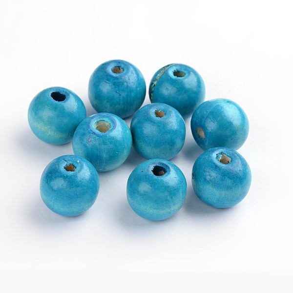 PandaHall Natural Maple Wood Beads, Dyed, Round, Sky Blue, 19~20x17.5~18mm, Hole: 4.5mm Maple Wood Round Blue
PandaHall Natural Maple Wood Beads, Dyed, Round, Sky Blue, 19~20x17.5~18mm, Hole: 4.5mm Maple Wood Round Blue