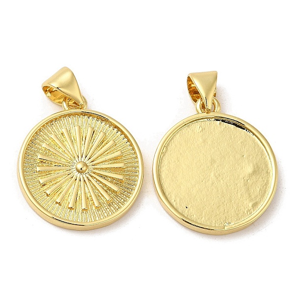 PandaHall Rack Plating Brass Pendants, Lead Free & Cadmium Free, Long-Lasting Plated, Flat Round Charm, Real 18K Gold Plated, 19x16.5x2mm...
PandaHall Rack Plating Brass Pendants, Lead Free & Cadmium Free, Long-Lasting Plated, Flat Round Charm, Real 18K Gold Plated, 19x16.5x2mm...