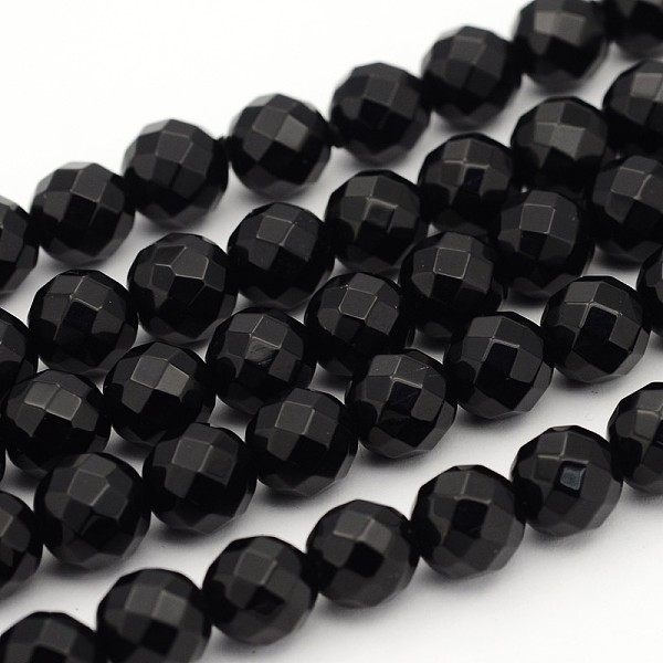 PandaHall Black Onyx Beads Strands, Dyed, Faceted(64 Facets), Round, about 10mm in diameter, hole: 1.5mm, about 40pcs/strand, 15 inch~16...
PandaHall Black Onyx Beads Strands, Dyed, Faceted(64 Facets), Round, about 10mm in diameter, hole: 1.5mm, about 40pcs/strand, 15 inch~16...