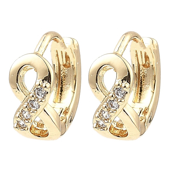 PandaHall Brass Micro Pave Cubic Zirconia Hoop Earrings, Infinity, Light Gold, 10x4x12mm Cubic Zirconia Infinity Clear
PandaHall Brass Micro Pave Cubic Zirconia Hoop Earrings, Infinity, Light Gold, 10x4x12mm Cubic Zirconia Infinity Clear