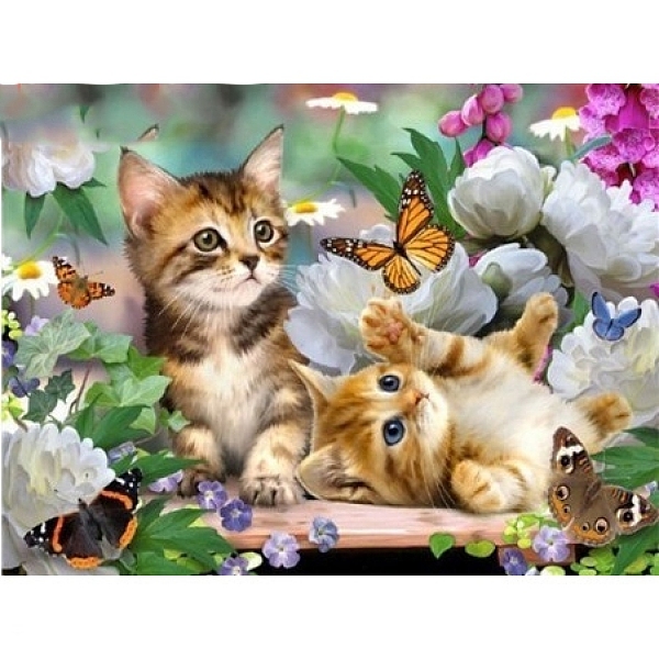 PandaHall DIY Rectangle Cat Theme Diamond Painting Kits, Including Canvas, Resin Rhinestones, Diamond Sticky Pen, Tray Plate and Glue Clay..., Multicolor
PandaHall DIY Rectangle Cat Theme Diamond Painting Kits, Including Canvas, Resin Rhinestones, Diamond Sticky Pen, Tray Plate and Glue Clay..., Multicolor