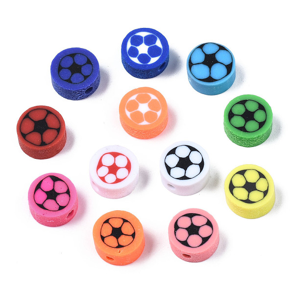 PandaHall Handmade Polymer Clay Beads, for DIY Jewelry Crafts Supplies, Flat Round, Mixed Color, 9.5x4.5mm, Hole: 1.8mm Polymer Clay Flat..., Multicolor
PandaHall Handmade Polymer Clay Beads, for DIY Jewelry Crafts Supplies, Flat Round, Mixed Color, 9.5x4.5mm, Hole: 1.8mm Polymer Clay Flat..., Multicolor