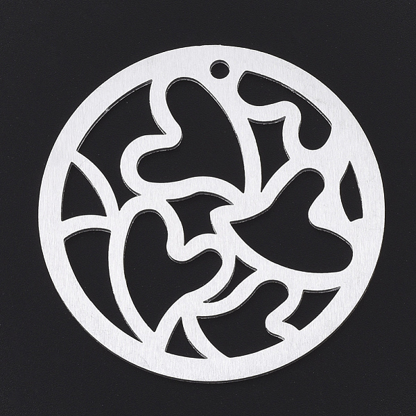 PandaHall Aluminium Big Pendants, Laser Cut Big Pendants, Flat Round with Heart, Silver Color Plated, 50x1mm, Hole: 2.5mm Aluminum Flat...
PandaHall Aluminium Big Pendants, Laser Cut Big Pendants, Flat Round with Heart, Silver Color Plated, 50x1mm, Hole: 2.5mm Aluminum Flat...