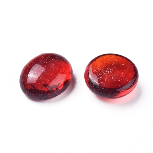 PandaHall Transparent Flat Back Glass Cabochons, Half Round/Dome, for Vase Fillers, Aquarium Decor or Crafts, Dark Red, 17~21x8~9mm Glass...
PandaHall Transparent Flat Back Glass Cabochons, Half Round/Dome, for Vase Fillers, Aquarium Decor or Crafts, Dark Red, 17~21x8~9mm Glass...